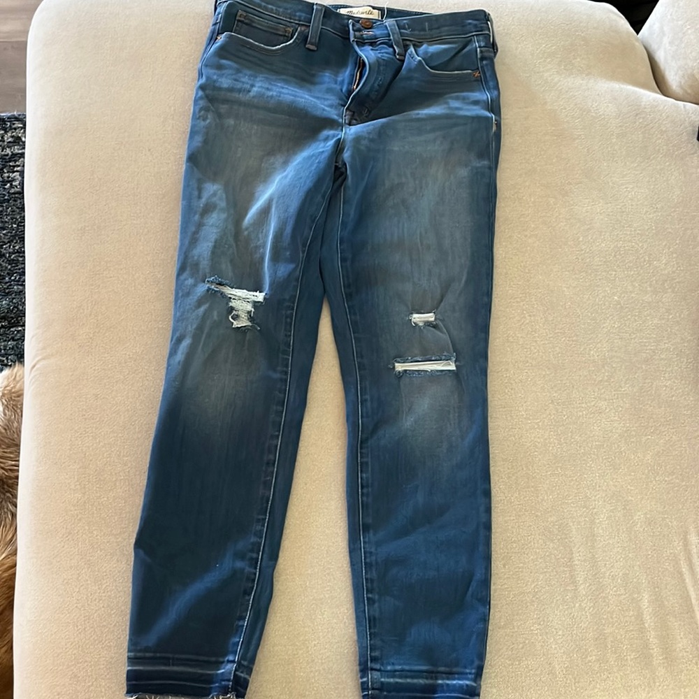 Madewell 10” High Rise Skinny Jeans